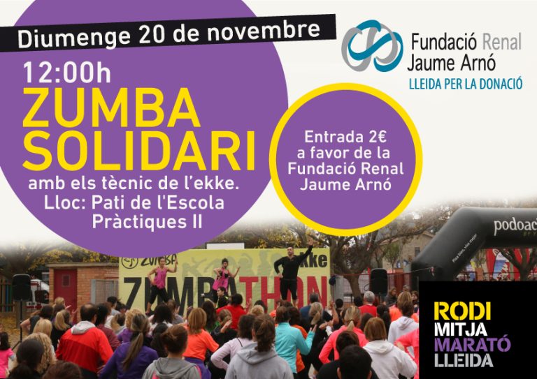 Lee más sobre el artículo Zumba solidario con la donación