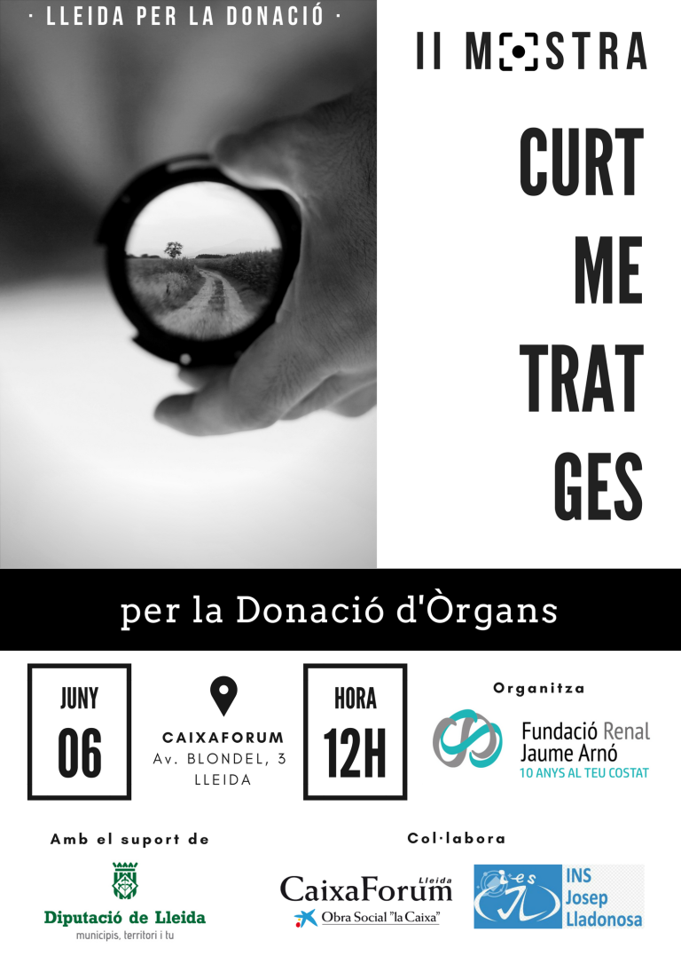 Lee más sobre el artículo II Muestra de Cortometrajes por la Donación