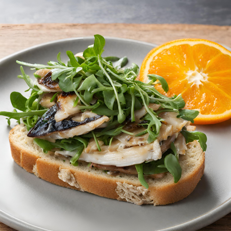 Lee más sobre el artículo RÚCULA, NARANJA, CABALLA Y CEBOLLA CARAMELIZADA