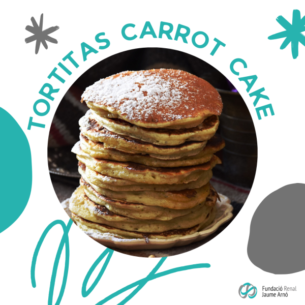 TORTITAS CARROT CAKE