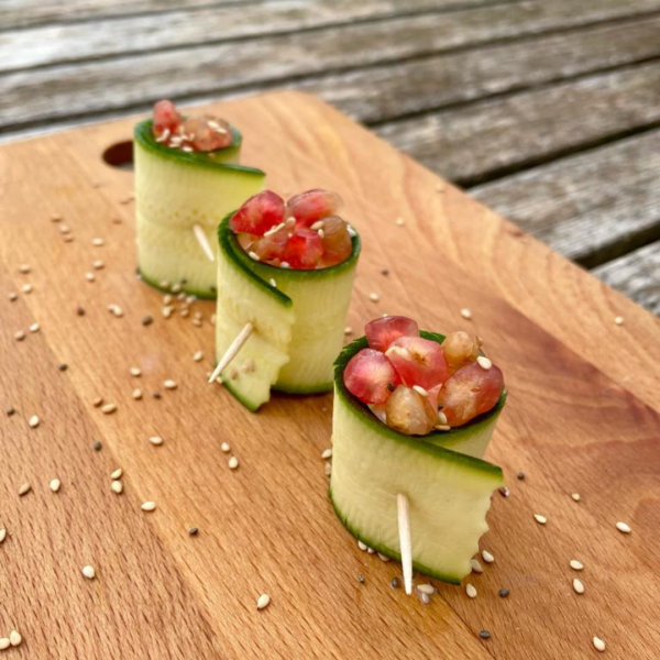 Rollitos de Calabacín